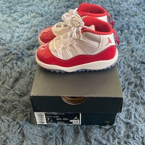 Jordan 11 Retro- Toddler Size 7C- worn twice, gently